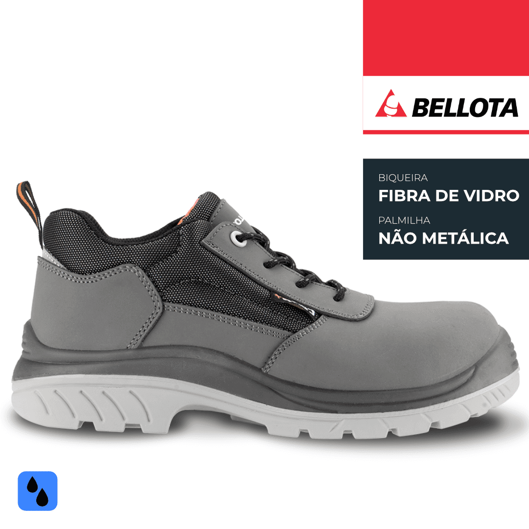 Sapato Segurança Bellota Comp+ Nobuck