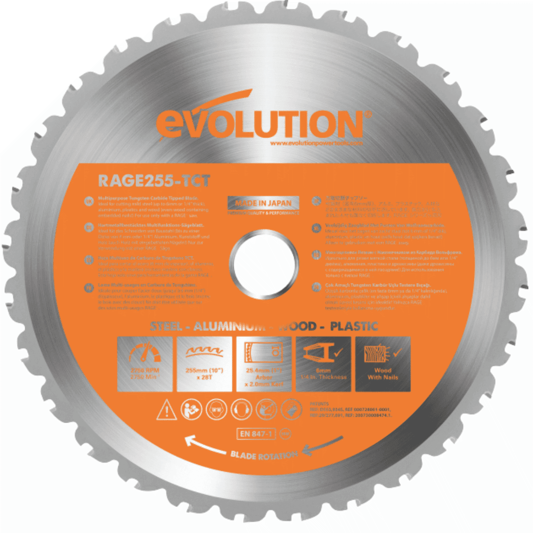 Disco Multimaterial 255MM 