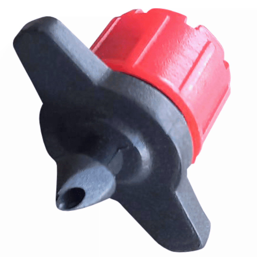 Gotejador Regulável p/ Rega Vermelho 0-70L/H