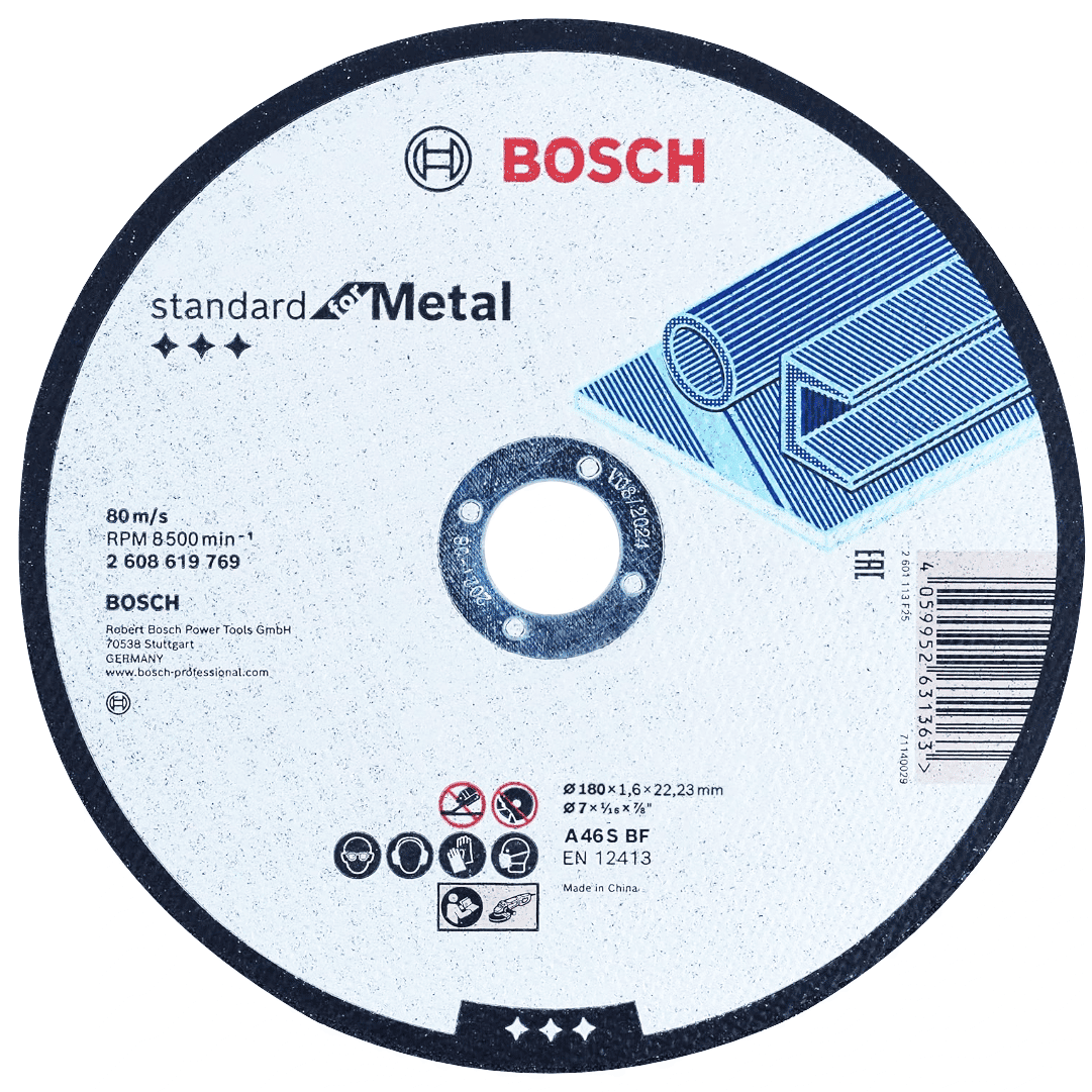 Disco Bosch Corte Standard 180MMx1.6MM