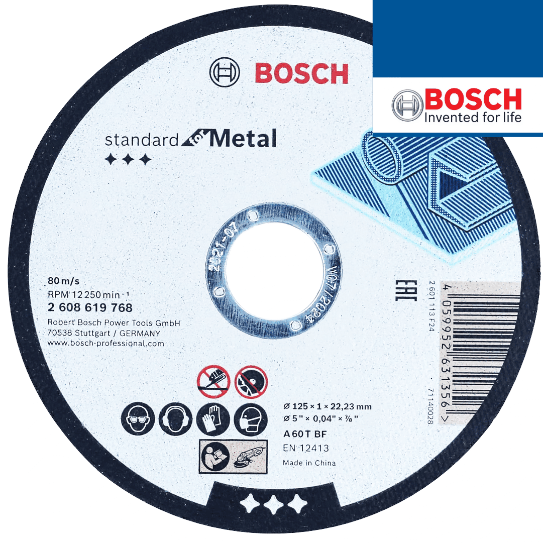 Disco Bosch Corte Standard 125MMx1MM