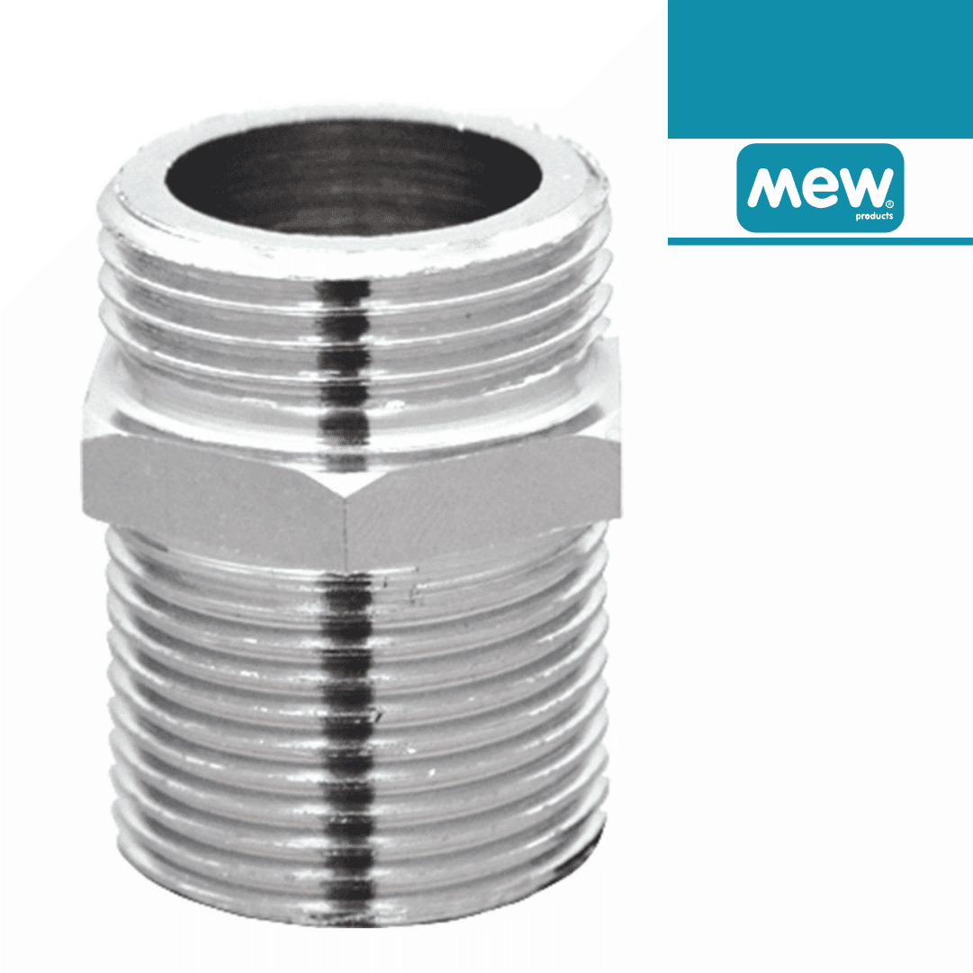Casquilho Cromado Mew M/M - 1/2