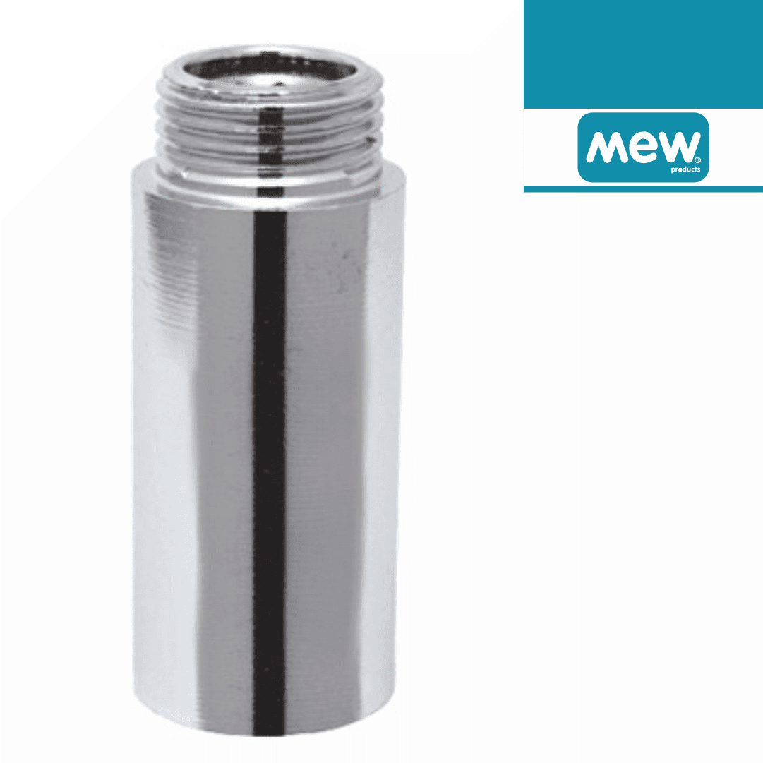 Aumento Cilíndrico Cromado Mew 1/2" - Ø26MM