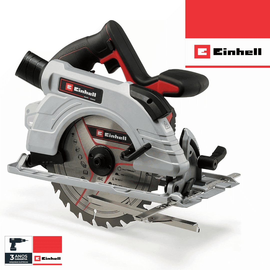 Serra Circular Einhell TP-CS 18/190 Li BL - Solo 190MM