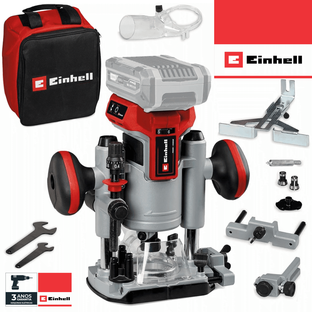 Tupia Einhell TP-RO 18 Set Li BL - Solo