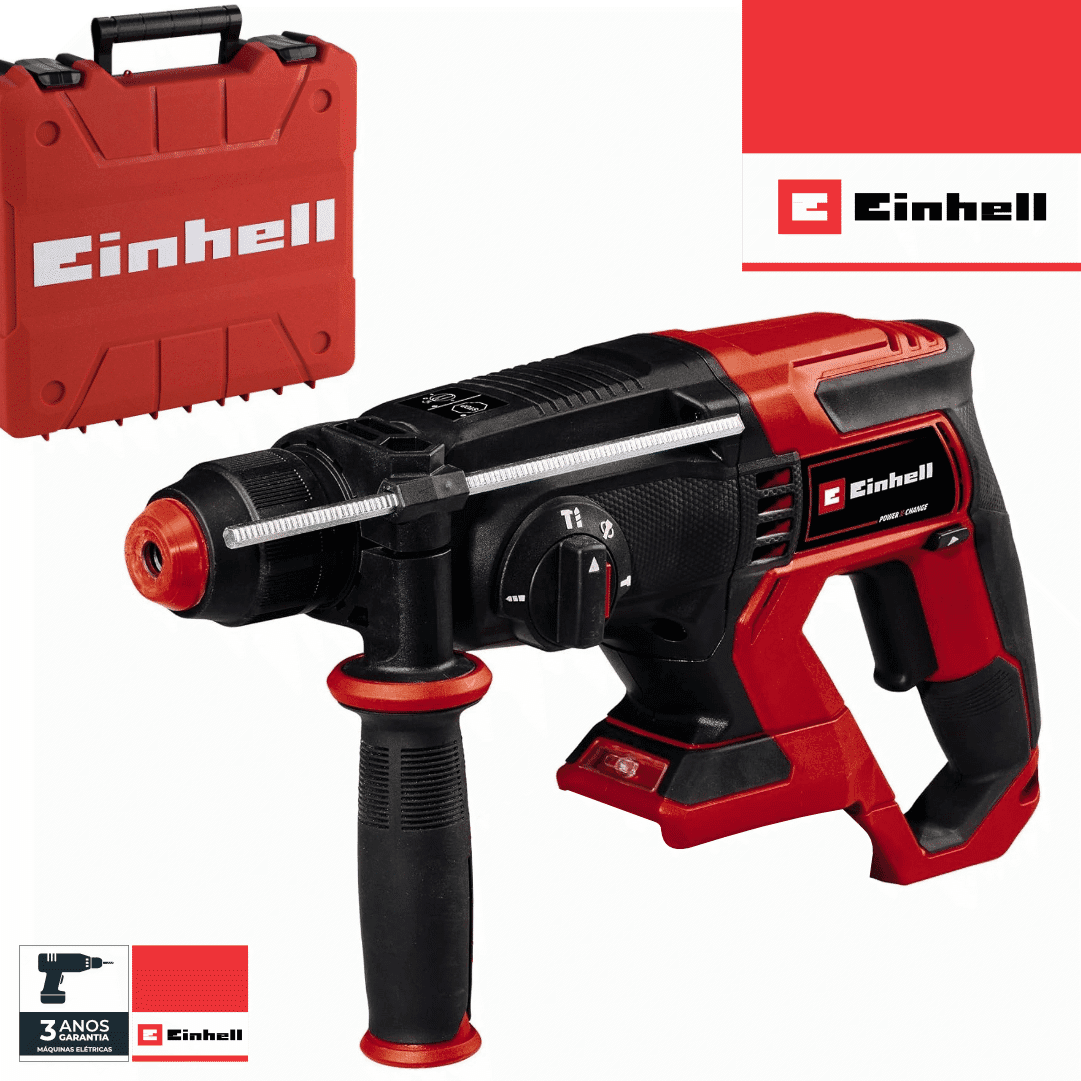 Martelo Perfurador Einhell TE-HD 18/20 Li - Solo