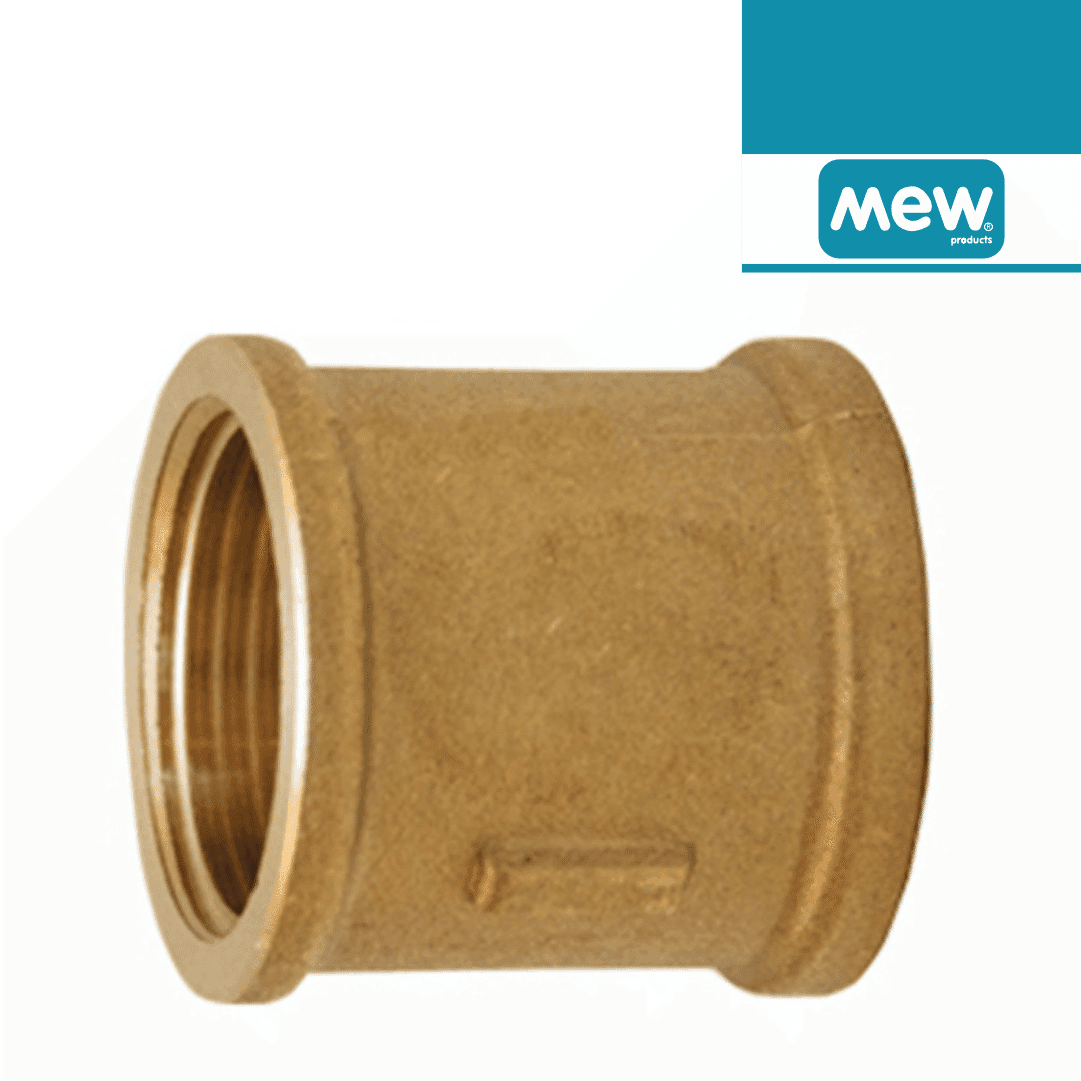 União Simples Mew Latão F/F
