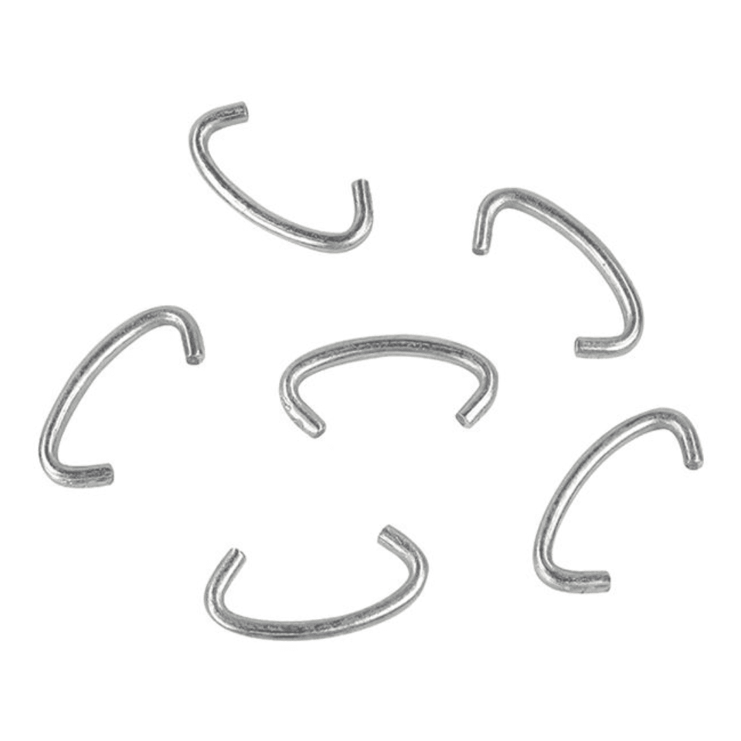 Agrafos p/ Postes Cremalheira Plastificados