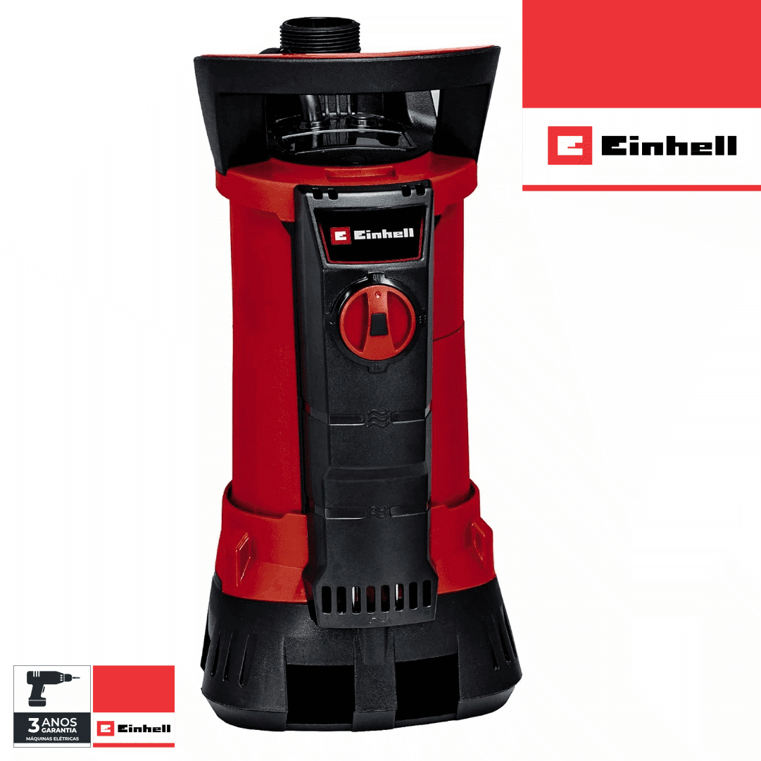 Eletrobomba Monofásica Submersível Einhell GE-DP 6935 A ECO 690W p/ Águas Residuais
