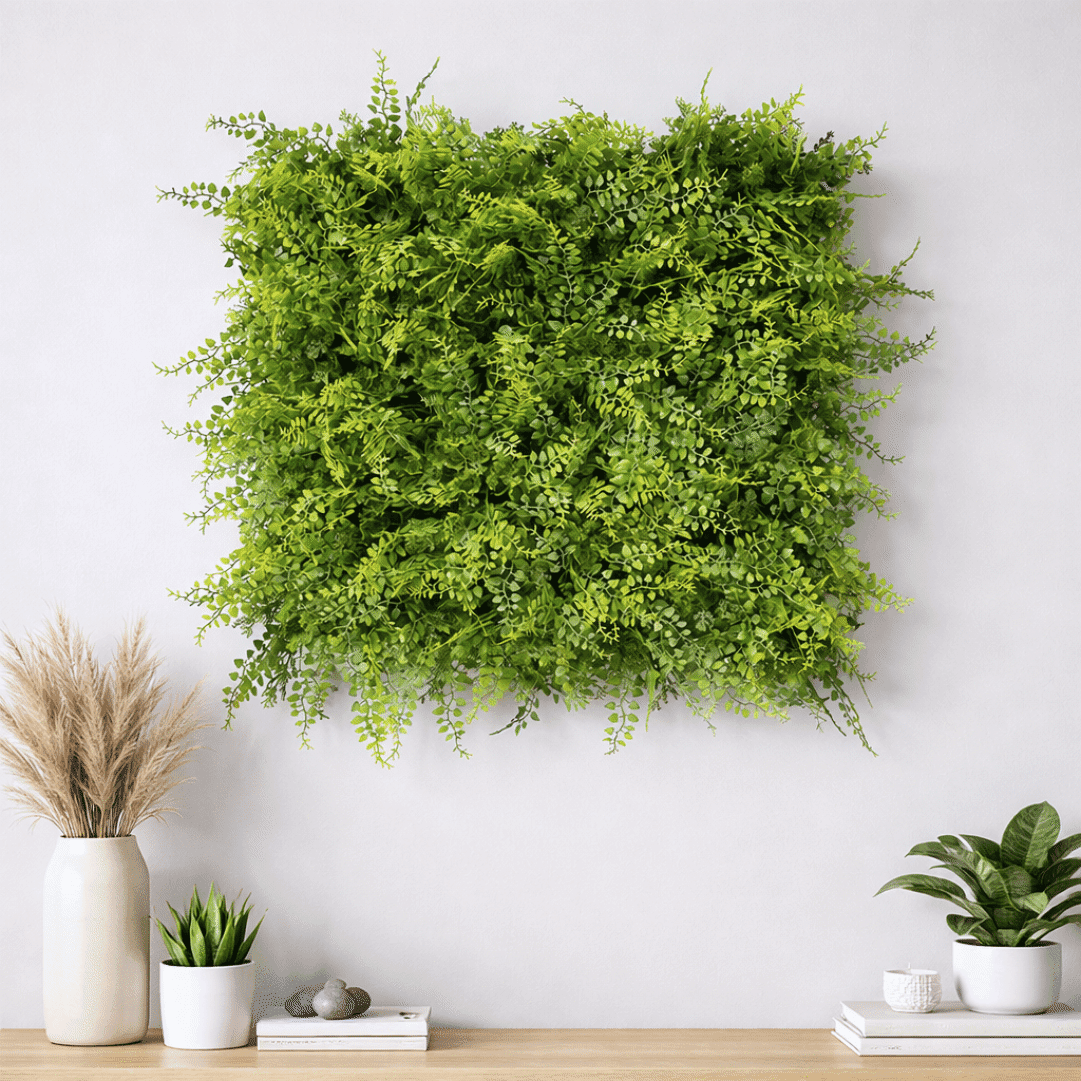  Painel Jardim Vertical Artificial Designia Feto 500x500MM
