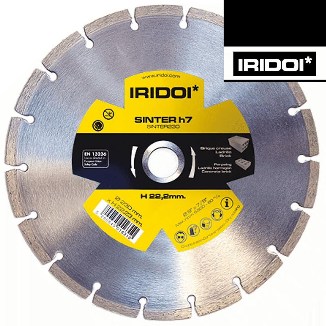 Disco Diamante Iridoi Sinter H7 115MM