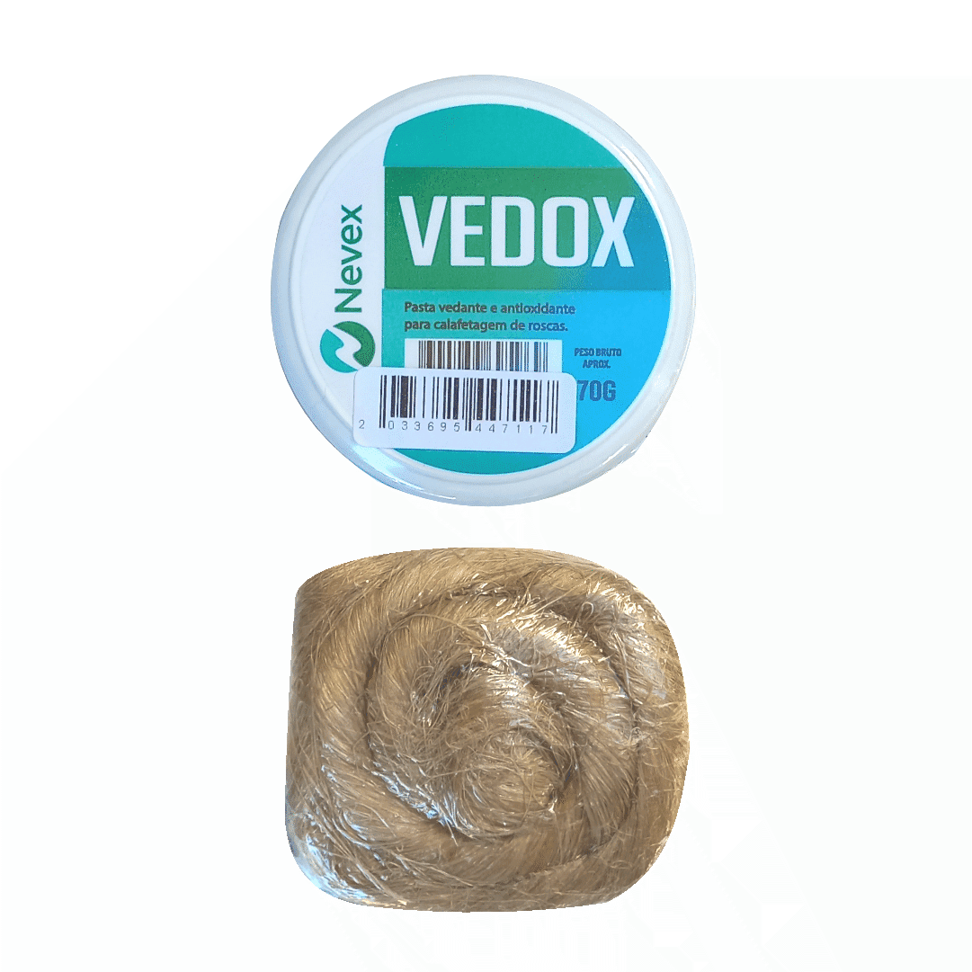Massa Vedox Nº5 70G + Estriga Linho 