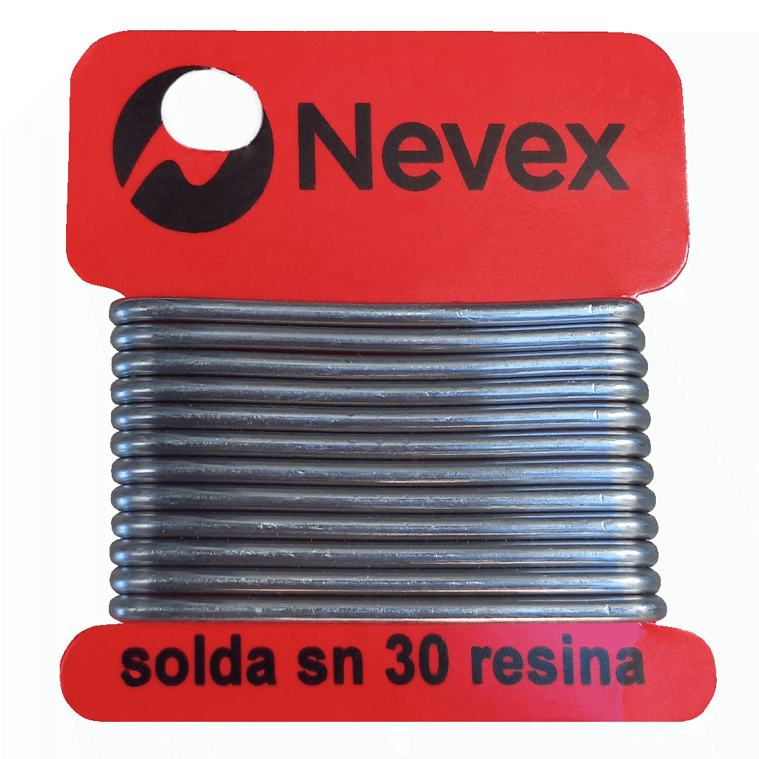 Fio Solda Estanho p/ Eletrónica Núcleo Resina SN30