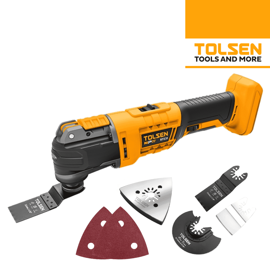 Multiferramenta Tolsen 20V + Acessórios