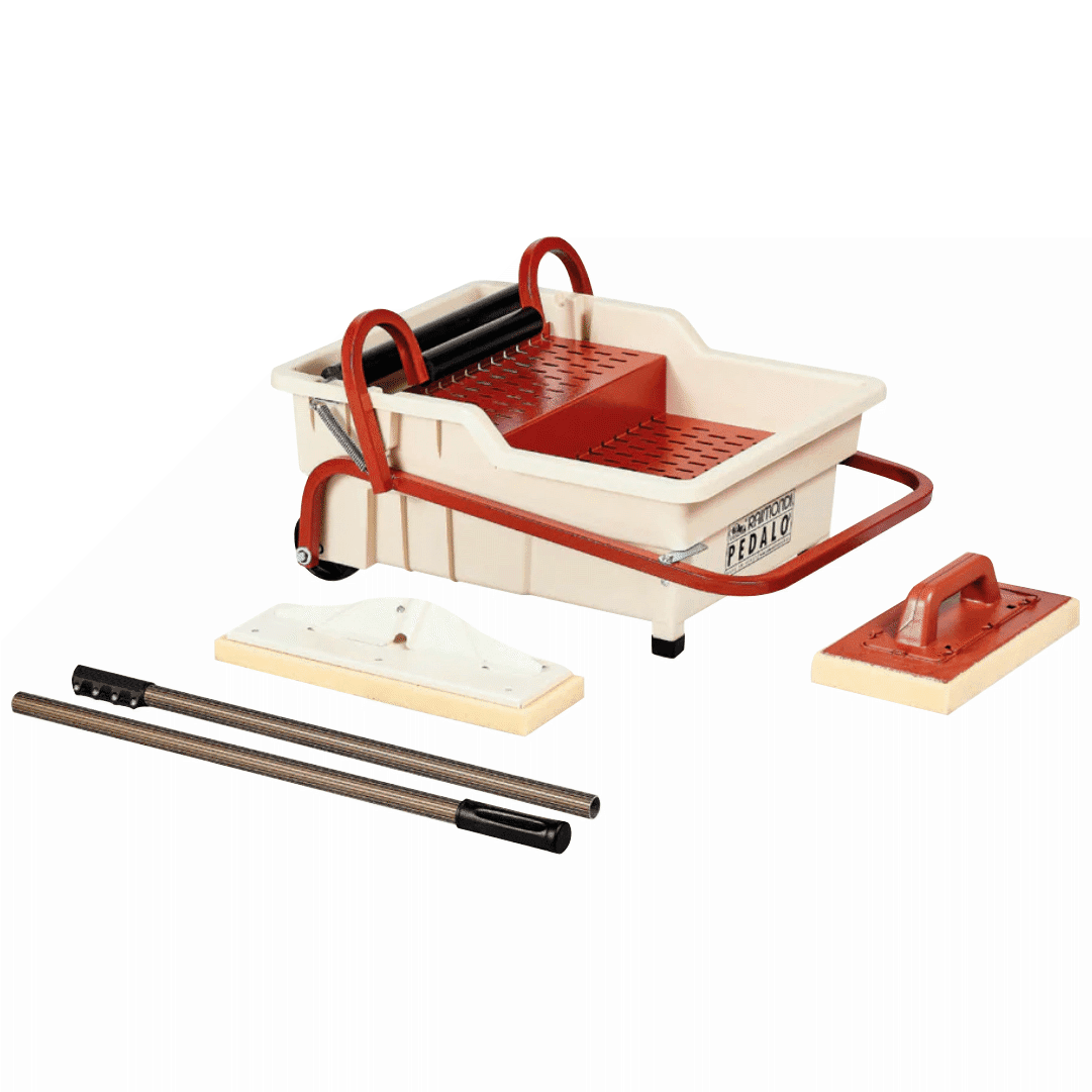 Recipiente Escorredor Raimondi Pedalo + Talocha Esponja + Rodo Esponja