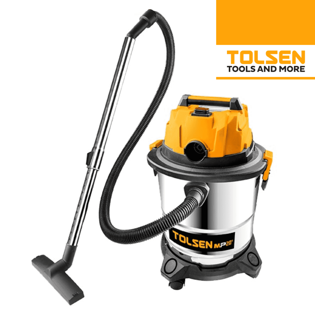 Aspirador Tolsen Profissional p/ Sólidos e Líquidos 20V - 20L