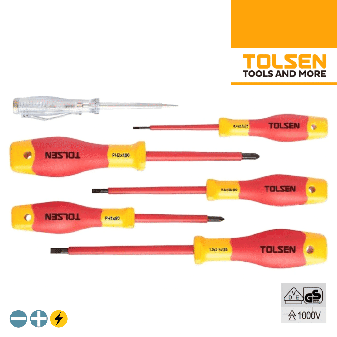 Jogo Tolsen Chaves Isoladas Premium - 6PCS