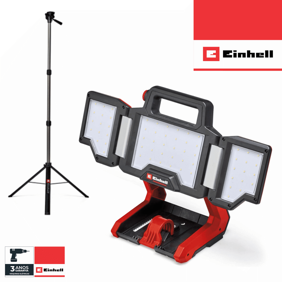 Lanterna Einhell c/ Tripé  TP-CL 18/3000 Li