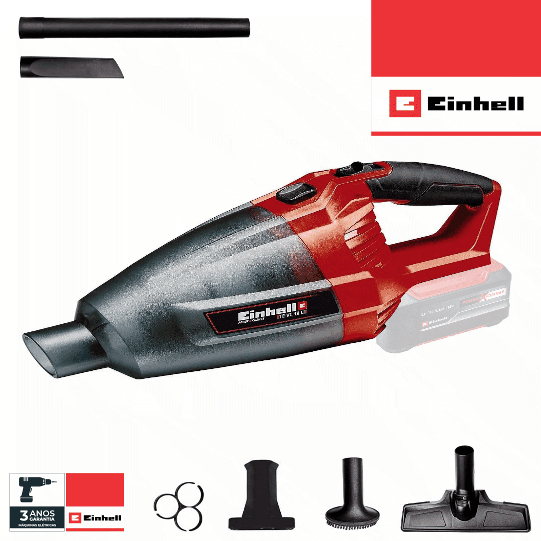 Aspirador de Mão Einhell TE-VC 18 Li - Solo