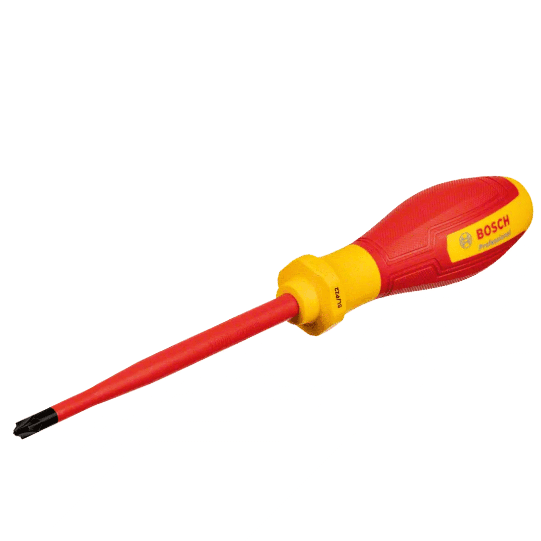 Chave Fenda/Pozidriv Isolada Bosch SL/PZ2x125MM (1600A02ND7)