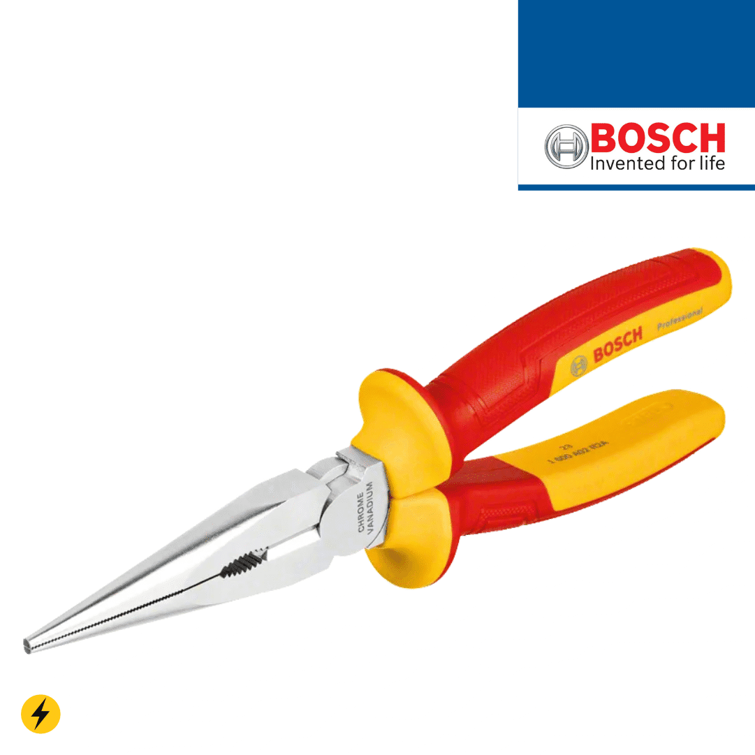 Alicate Pontas Isolado Bosch 200MM (1600A02NE3)