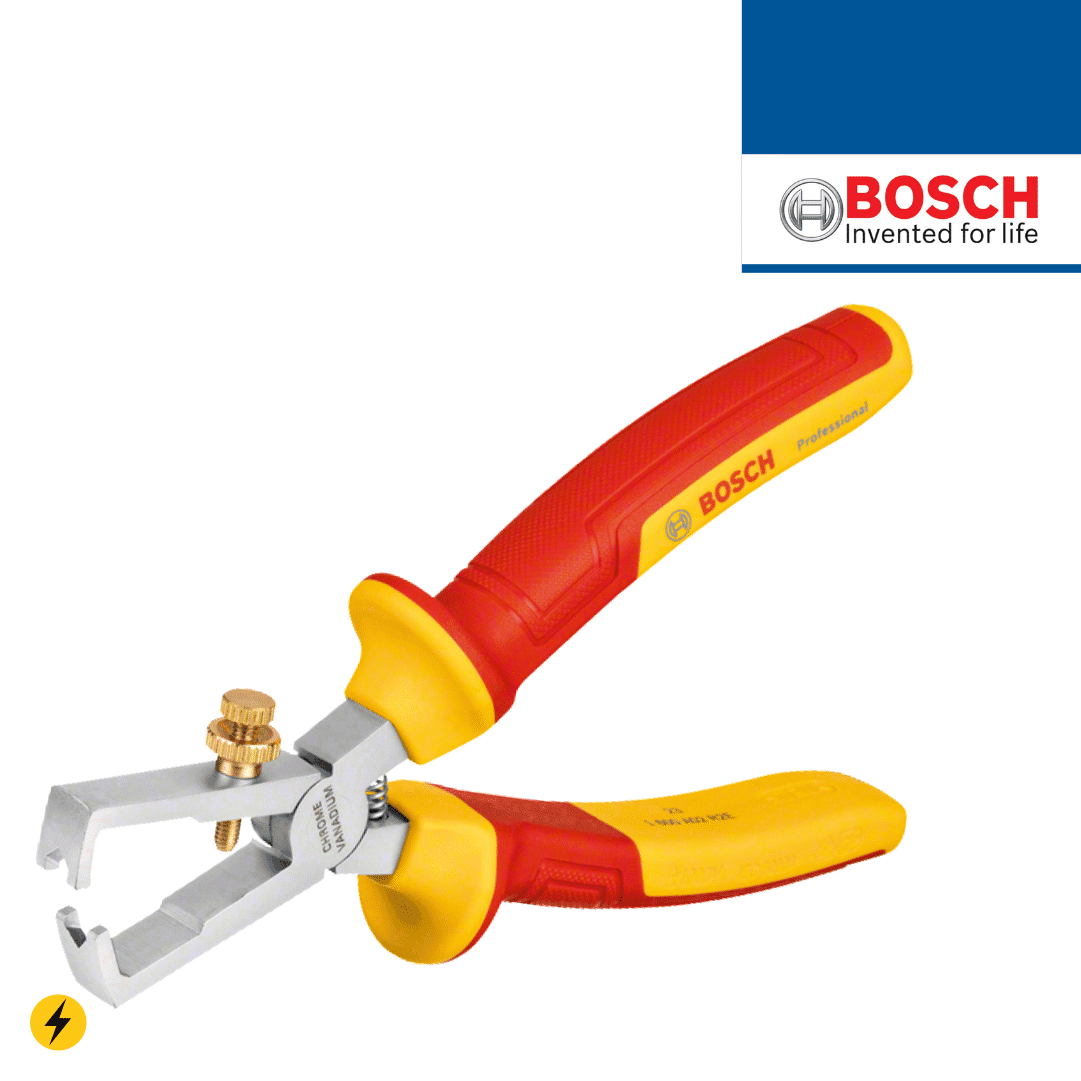 Alicate Descarnar Isolado Bosch 160MM (1600A02NE7)