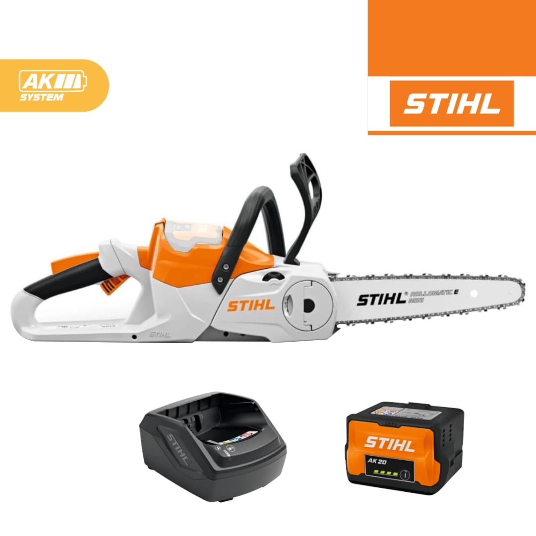 Eletrosserra Stihl MSA 60.0 C-B 30 R 1/4" PM3 - 30CM + Bateria AK 20 4.0Ah + Carregador