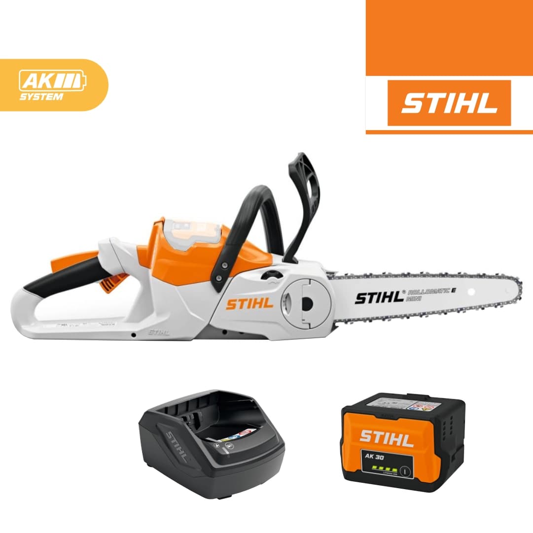 Eletrosserra Stihl MSA 70.0 C-B 30 R 1/4'' + Bateria AK 30 5.0Ah + Carregador