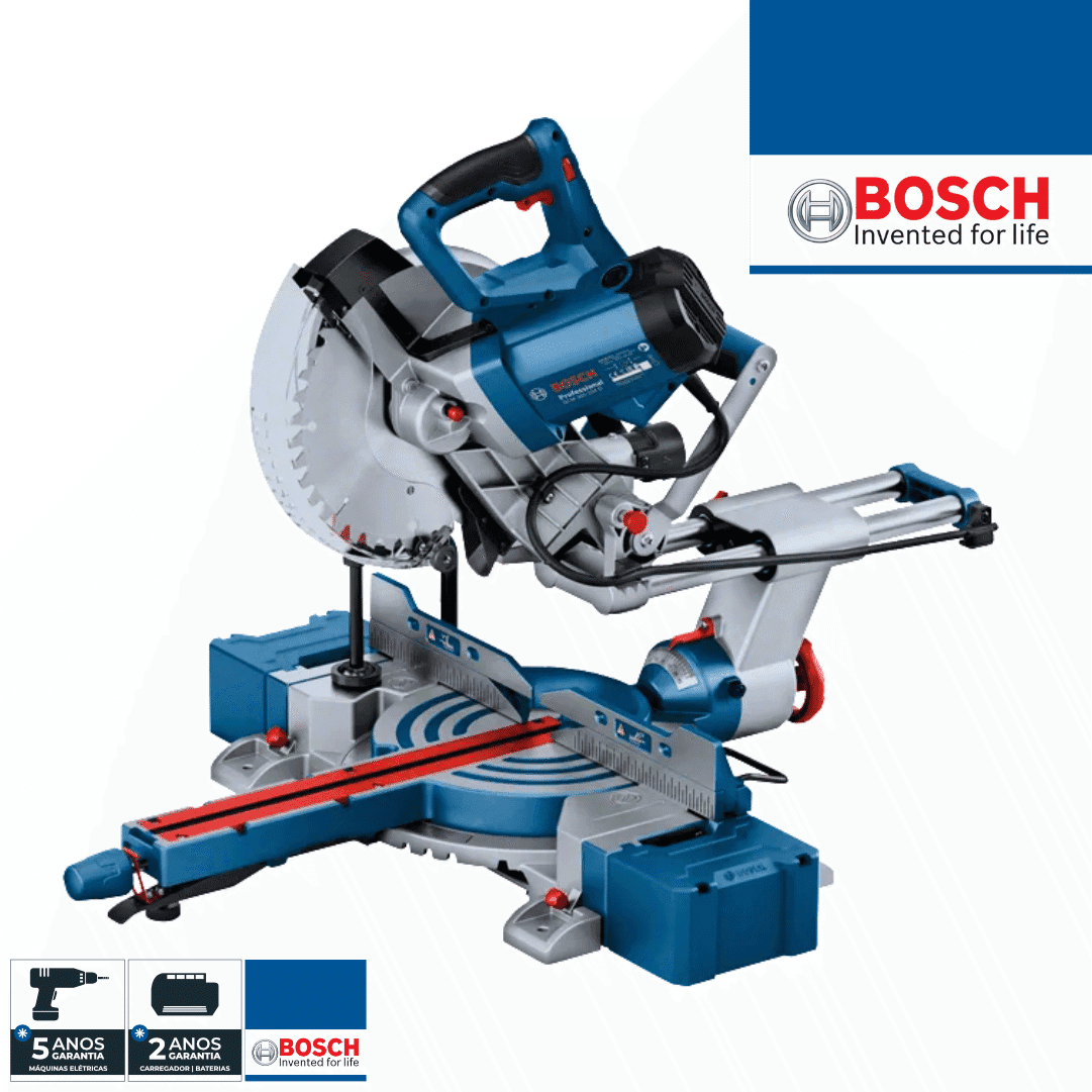 Serra de Meia Esquadria Bosch GCM 305-254 D (0601B49100)