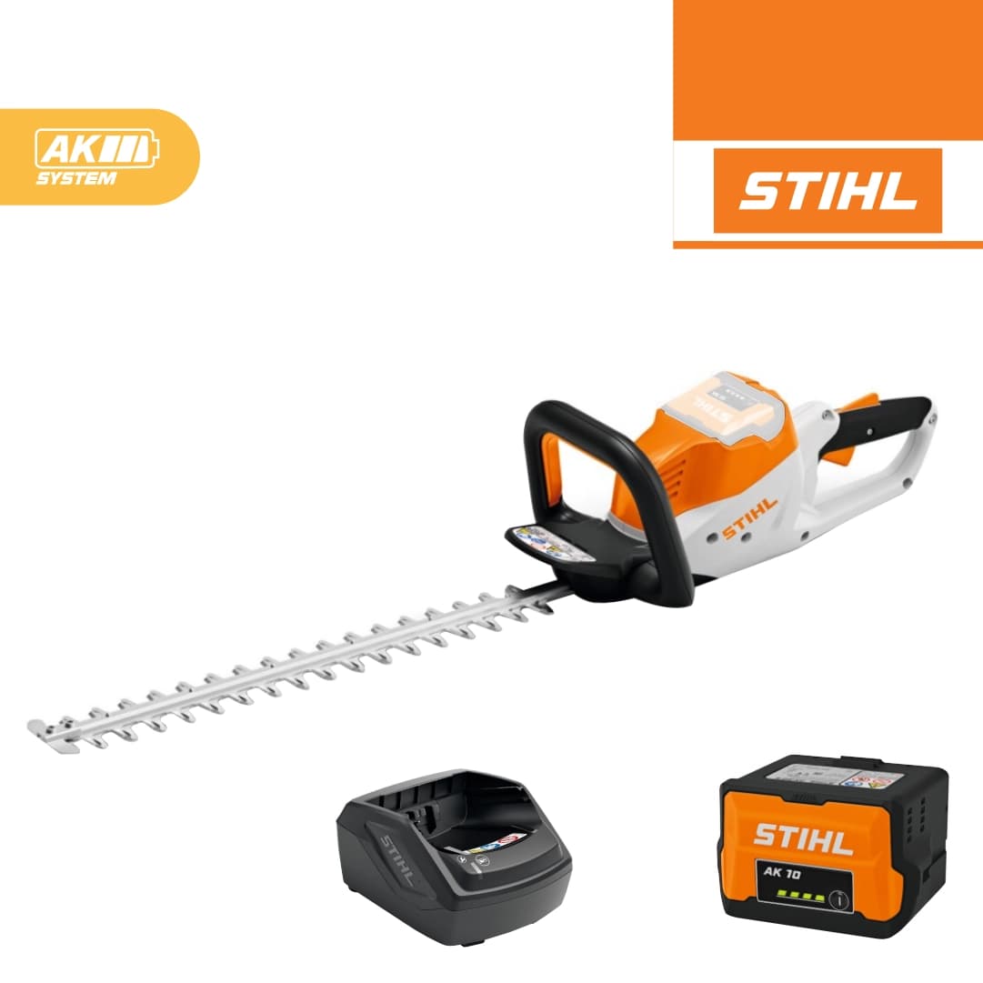 Corta Sebes Stihl HSA 50.1 50CM + Bateria AK 10 2.0Ah + Carregador