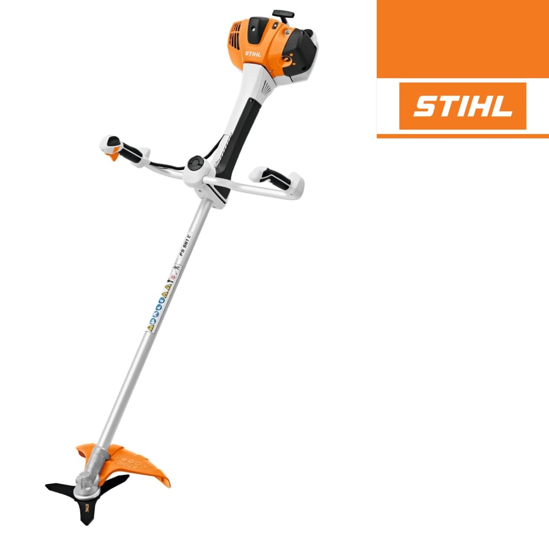 Roçadora Stihl Gasolina FS 561 C-EM c/ Lâmina Trituradora 320MM