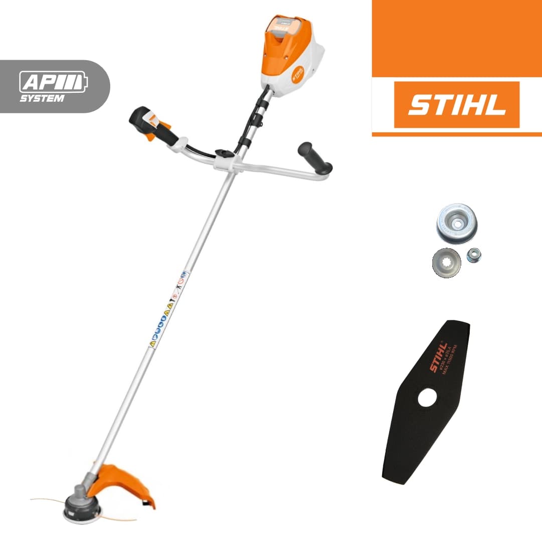 Roçadora Stihl Bateria FSA 120.0 c/ Fio AutoCut 27-2 + Lâmina 230-2 230MM