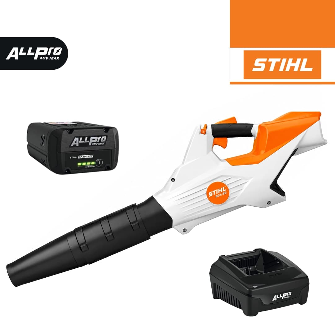 Soprador Stihl BGA 86 + Bateria AP 300.0 P 8.7Ah + Carregador