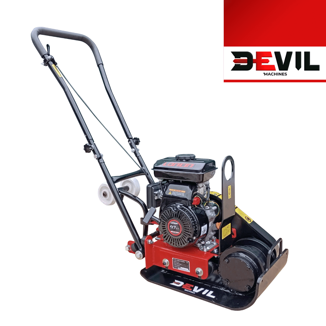 Placa Compactadora Devil'Machines SC-50 c/ Motor Loncin 79CC
