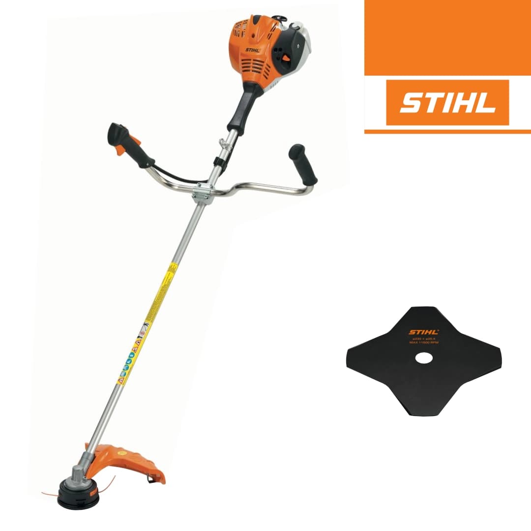 Roçadora a Gasolina Stihl FS 70 C-E c/ Fio AutoCut C 26-2 + Lâmina Corta Ervas 230MM