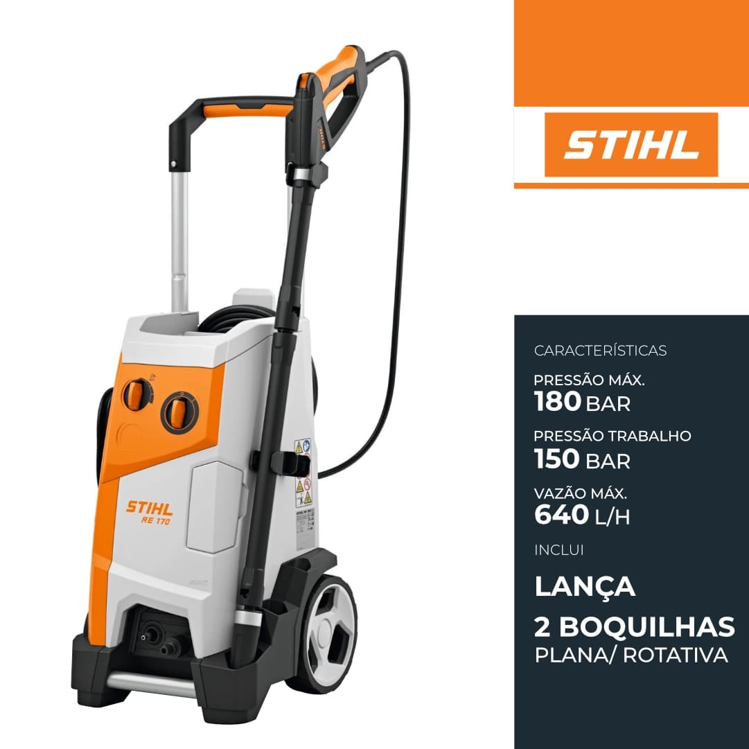 Máquina de Lavar a Pressão Stihl RE 170
