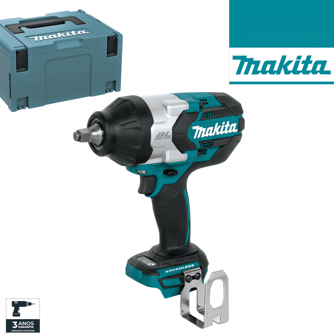 Chave Impacto Makita 18V (DTW1002ZJ)