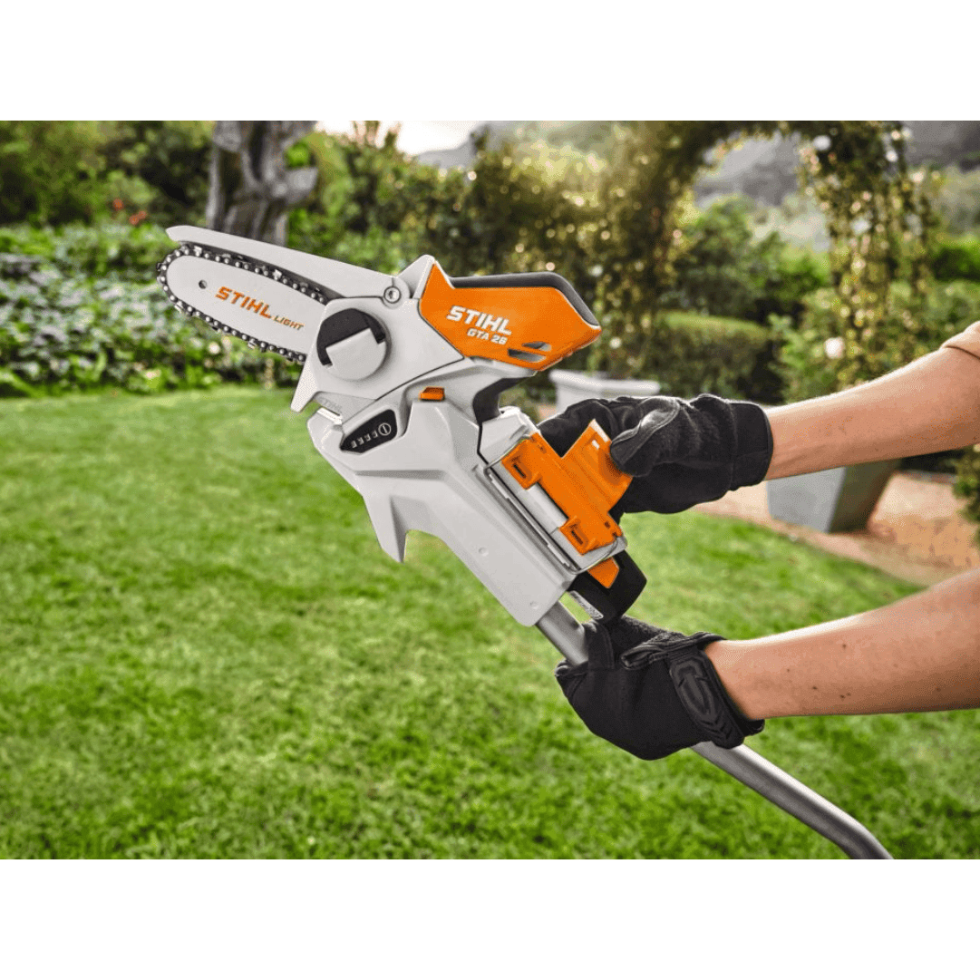 Mini Eletrosserra Podadora Stihl GTA 26 10CM 1/4' + Cabo 1.5MT + Bateria AS 2 2.6Ah + Carregador