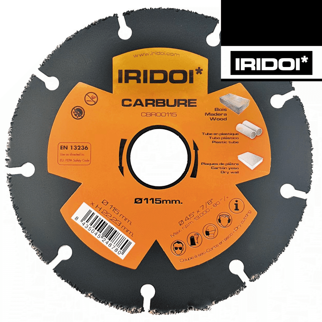 Disco Multimaterial Iridoi - 115MM