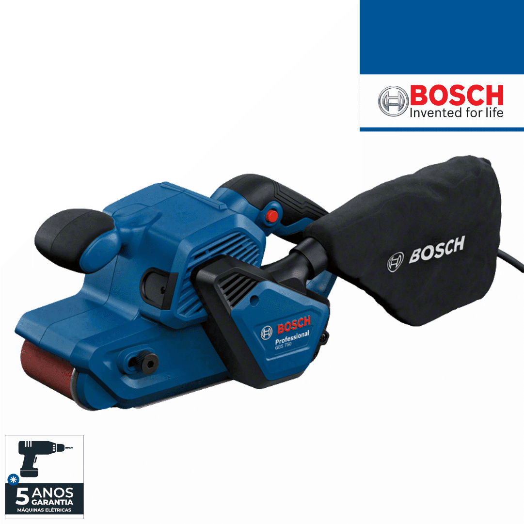 Lixadeira de Rolos Elétrica Bosch GBS 750 (06012C1020)