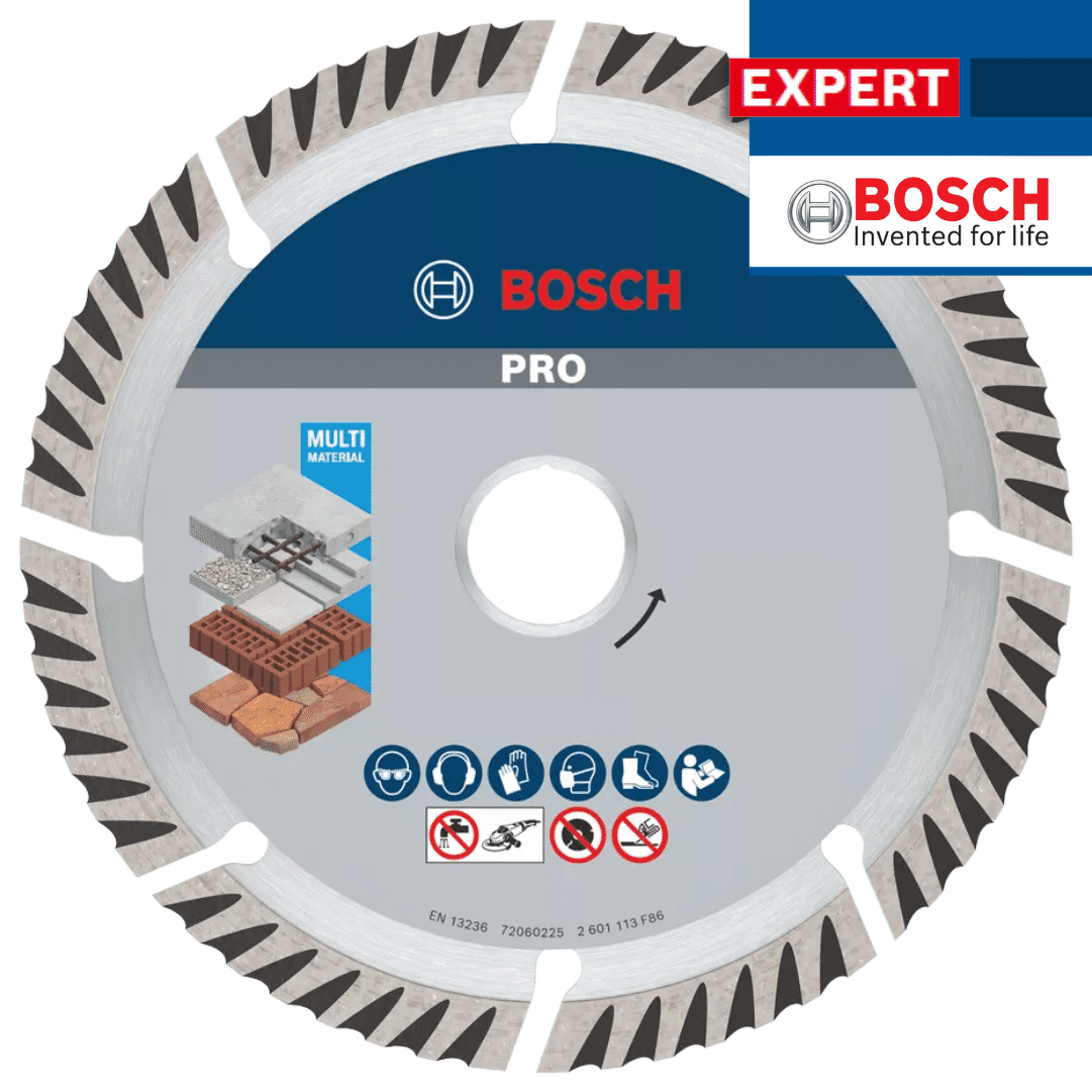 Disco Diamante Bosch Expert Multi Material 180MMx2,4MM (2608615063)