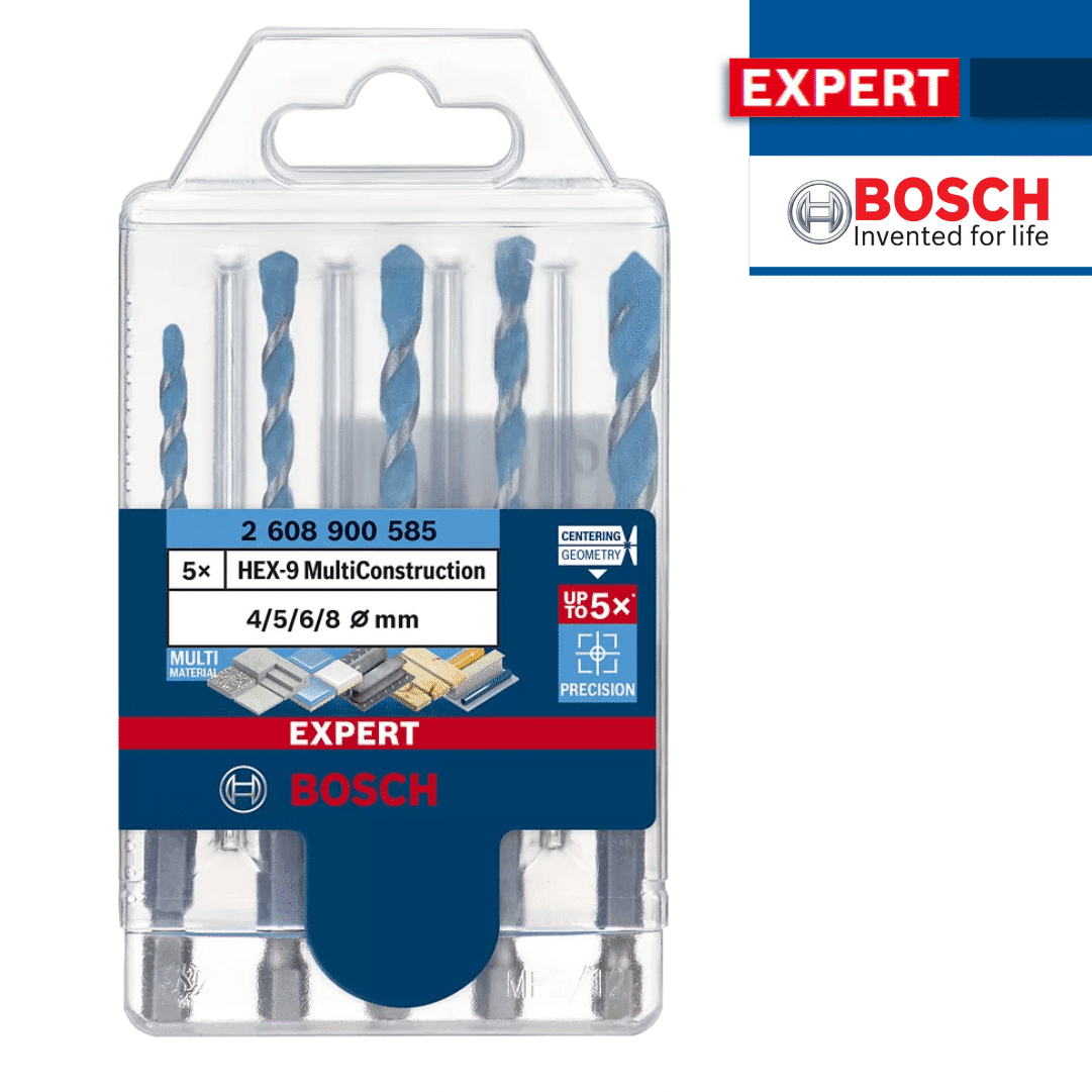 Conjunto Brocas Bosch Expert Hex 9 - 5UNI
