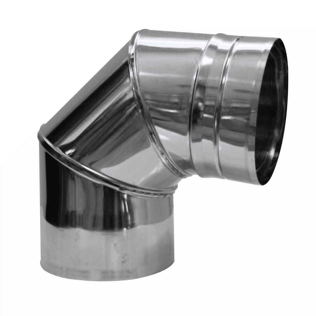 Curva 90º Inox 304 0.4MM