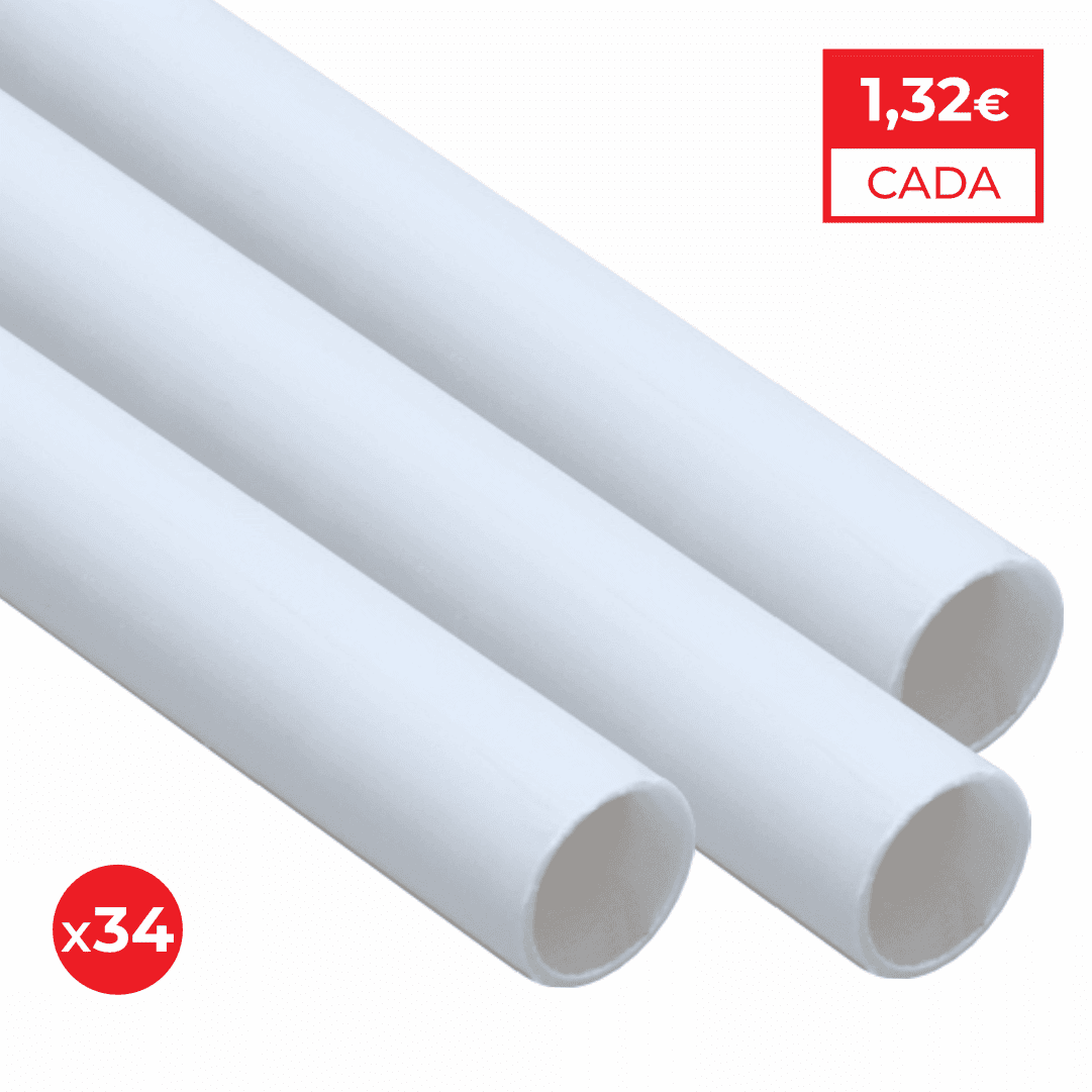 Tubo VD Cinza - 34UNI