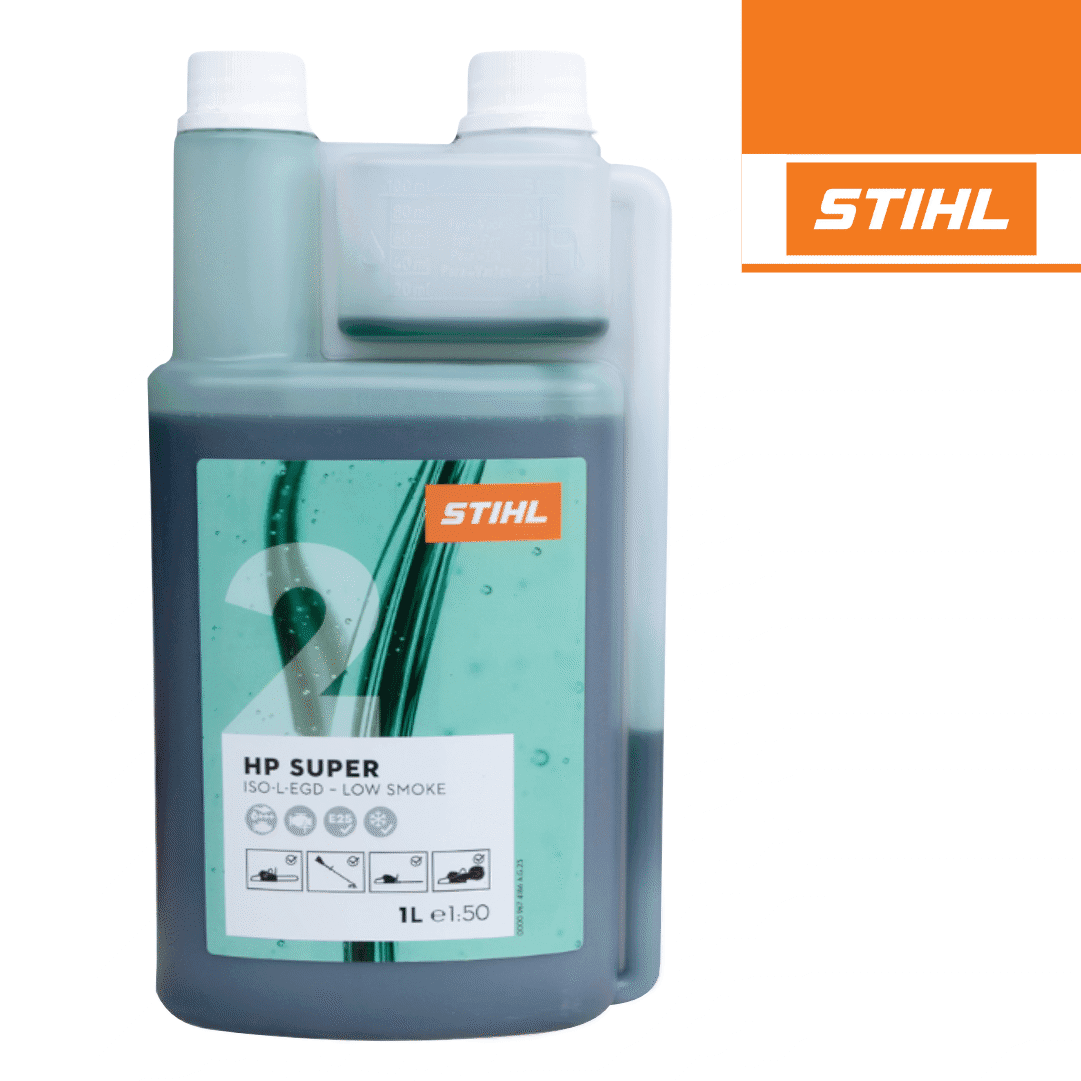 Óleo HP Super Sintético Stihl p/ Motor 2T c/ Doseador Recarregável - 1LT