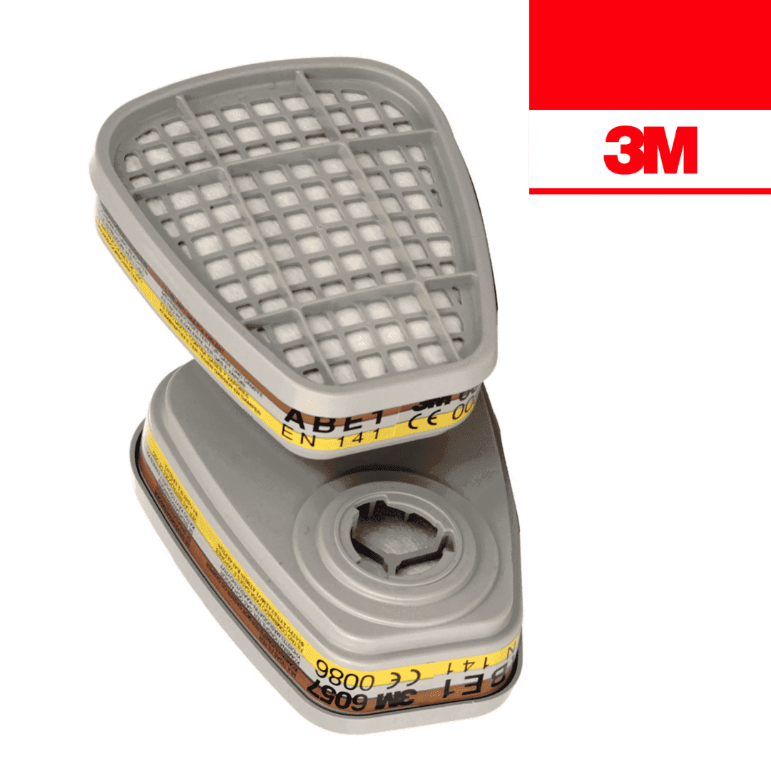 Filtro Gás e Vapores Orgânicos e Gás Ácido 3M 6057 ABE1 - PAR