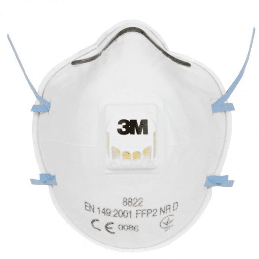 Máscara de Proteção Partículas 3M 8822 c/ Válvula FFP2 - 240UNI