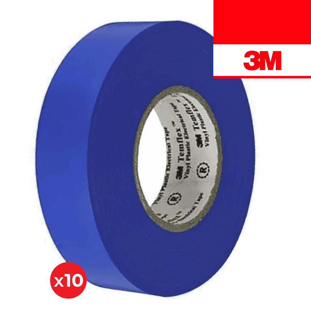 Fita Isoladora Azul 3M 155 19MMx20MT - 10UNI
