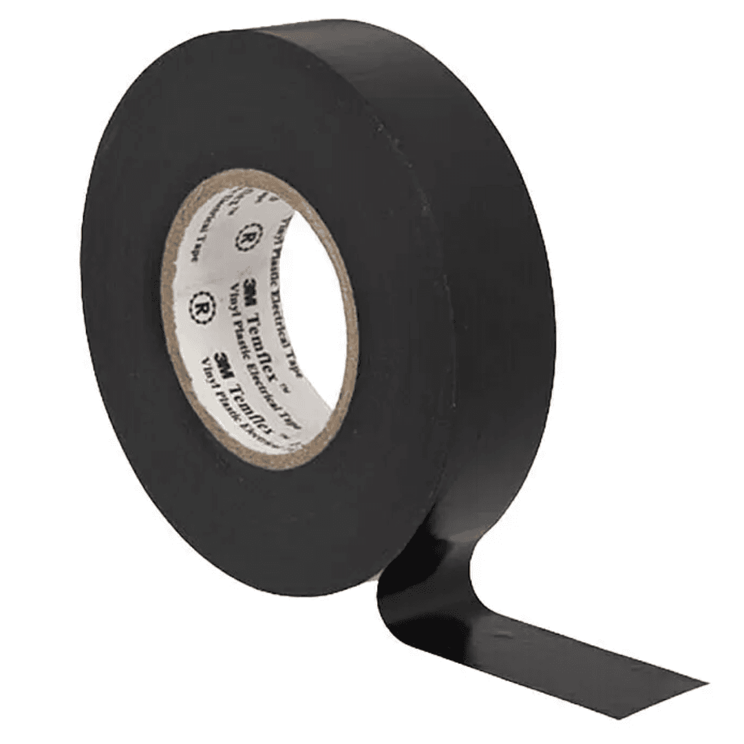 Fita Isoladora Preta 3M 155 19MMx20MT - 10UNI