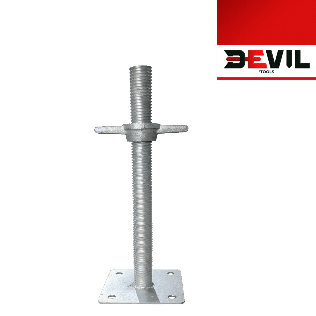 Nivelador de Rosca Devil'Tools p/ Andaime de Fachada Europeu - 50CM